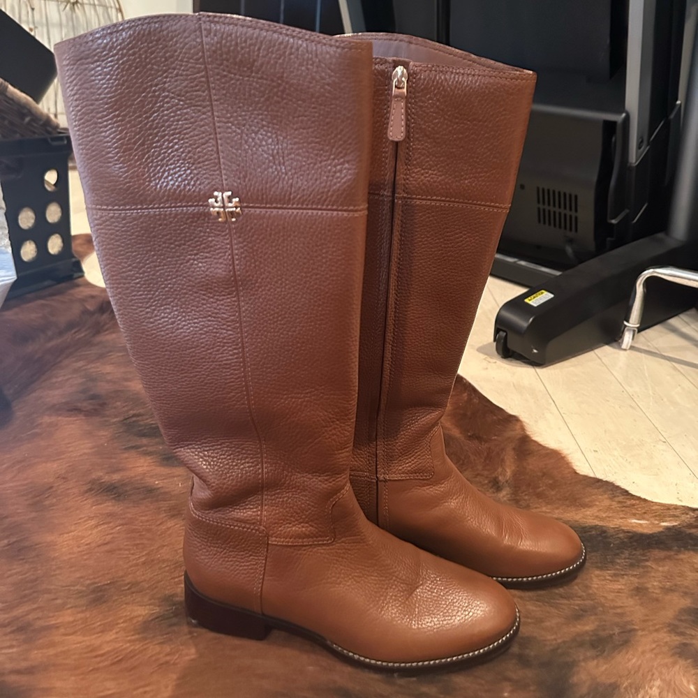 TORY BURCH Brown Leather Boot